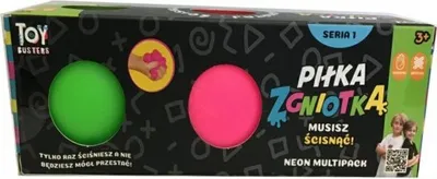 Produktbild von Piłka zgniotka Toy busters 3 sztuki