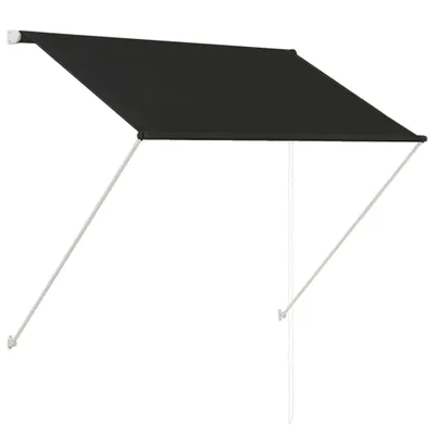 Zdjęcie produktu dla Markiza zwijana, 100 x 150 cm, antracytowa