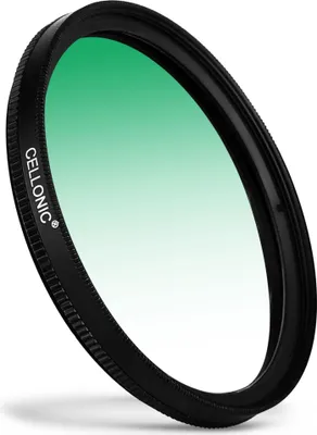 Immagine prodotto di CELLONIC Ø 37mm Filtro Graduato Verde compatibile con Panasonic Lumix - Filtro paesaggio