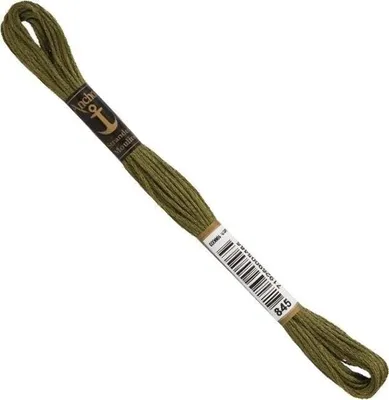 Produktbild von Anchor Sticktwist 4635000-00845 altoliv Stickgarn, 100 % Baumwolle