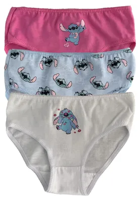 Productafbeelding van Disney Lilo & Stitch meisjesonderbroeken, 3 stuks, roze, maat 5-6 jaar