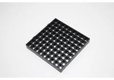 Produktbild von Kunststoff Gitterdeckel schwarz Bodenablauf Oberflächenwasser