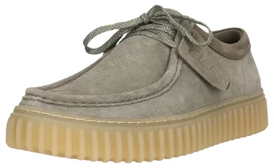 Produktbild von CLARKS Schnürschuhe Torhill Low mit großer, gerippter Außensohle 5357 Sage Suede 42