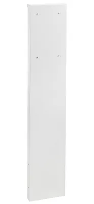 Produktbild von MEFA Briefkasten Säule 72 Weißaluminium (RAL 9006) 110x20 cm Briefkastenständer