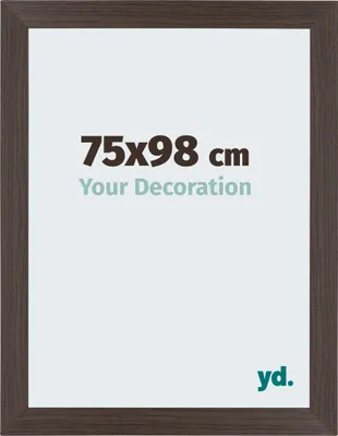 Produktbild von Bilderrahmen, 75x98 cm, Eiche Dunkel, MDF, Mura