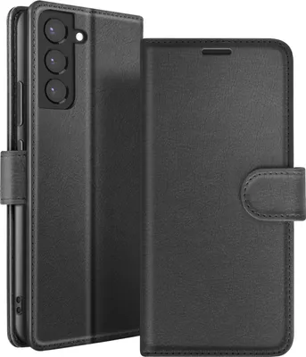 Image de Zanaé, housse Samsung Galaxy S22 Plus Portefeuille avec support, noir