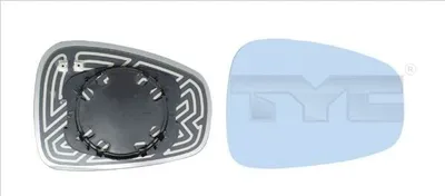 Produktbild von TYC Spiegelglas Außenspiegel Rechts für ALFA ROMEO 159 Sportwagon (939) Beheizbar Getönt Konvex 301-0029-1