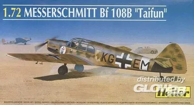 Produktbild von Heller Messerschmitt Bf 108 B Taifun 1:72, 80231