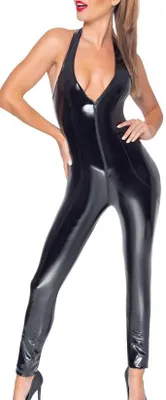 Immagine prodotto di Tuta intera in vinile All Black - M