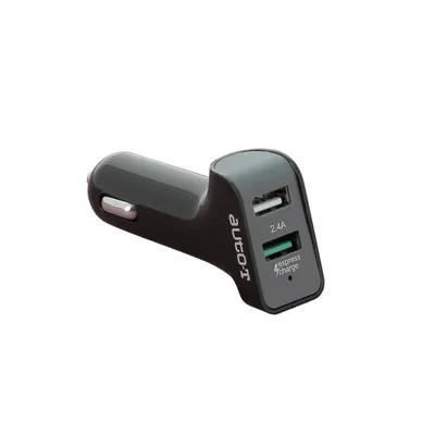 Image de AUTO-T Chargeur 12/24 V 2 USB. Charge rapide 2,4 A