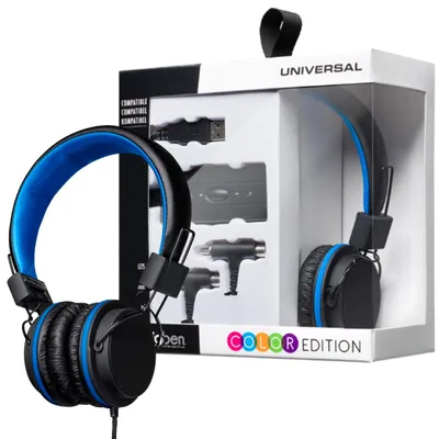 Produktbild von Universal Multi Delta Headset Schwarz/Blau