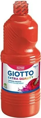 Produktbild von Giotto F533407, Rot, Temperafarbe, Flüssigkeit, 1000 ml, 1 Stück(e)
