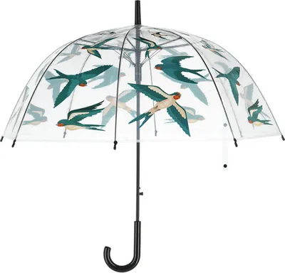 Produktbild von Regenschirm - Transparent Rauchschwalben