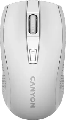 Produktbild von Canyon MW-7, rechts, Optisch, RF Wireless, 1600 DPI, Weiß