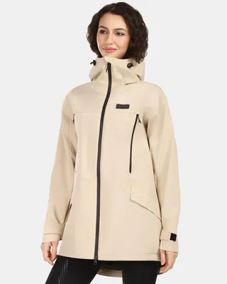 Immagine prodotto di Cappotto da donna per l'outdoor Kilpi AYRA-W, BEIGE, taglia 42