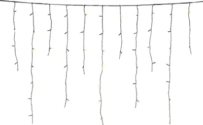 Produktbild von Konstsmide Weihnachtsbeleuchtung LED System Erweiterung Eisregenkette