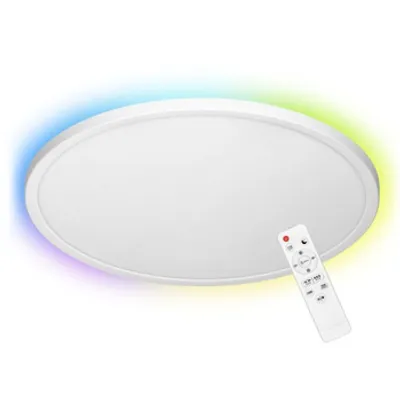 Immagine prodotto di ADVITI | Lampada Da Soffitto LED VITO - ?40 cm - Bianca - RGB Dimmerabile - Con Telecomando