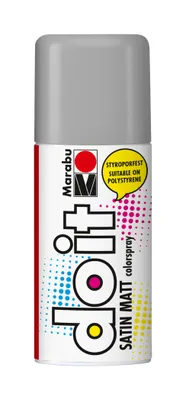 Obrázok produktu pre Marabu do it, Šedá, Lakový sprej, Tekuté, 150 ml, 1 kusov
