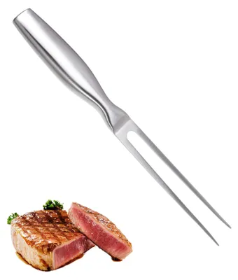Productafbeelding van Vleesvork - RVS - Geschikt voor grillen en serveren van vleesgerechten - 26,5 cm