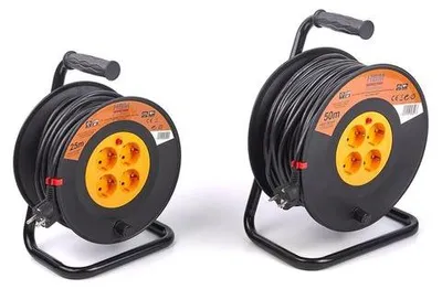 Image de Bobine de câble électrique, 3 x 1,5 mm, longueur 25 mètres