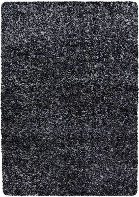 Produktbild von Hochflor Teppich Enrico rechteckig, Farbe: Anthrazit, Größe:280x370 cm