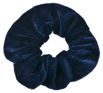 Produktbild von Clayre & Eef Haargummi Ø 10 cm Blau Samt