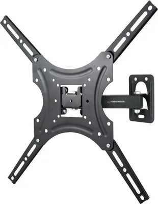 Obrázek produktu pro Esperanza PROTEUS, 75 x 75 mm, 400 x 400 mm, -15 - 15°, 120°, Kov, Černá