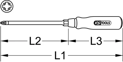 Obrázek produktu pro KS Tools 300.1021, 175 mm, 50 g