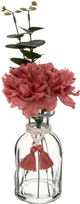 Image de Arrangement floral en verre CARMEN, 30 cm