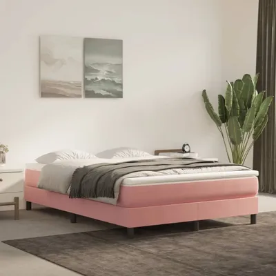 Obrázek produktu pro The Living Store Matrace s taštičkovými pružinami Pink 140x200x20 cm Velvet