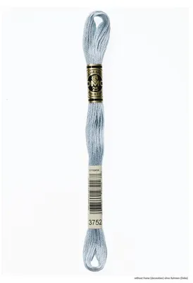 Produktbild von DMC Stickgarn Mouline Special 117MC -3752, 6-fädig, 8m