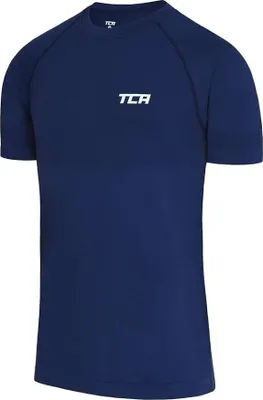 Produktbild von TCA Herren Laufsport Shirt Blau Größe S