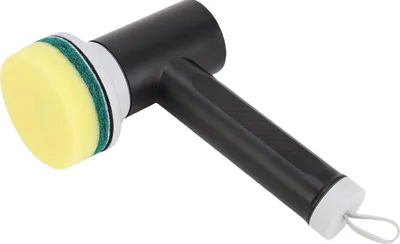 Produktbild von Elektrische Reinigungsbürste, multifunktional, handlich, leise, wasserdicht (IPX6), leistungsstarker Schrubber mit 4 Bürstenköpfen