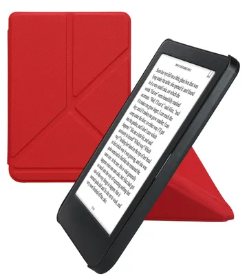Produktbild von kwmobile Schutzhülle für Kobo Clara BW / Clara Colour / Tolino Shine (5) / Shine Color Hülle - Kunstleder Case - eReader Klapphülle mit Auto Sleep