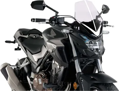 Image de PUIG Ecran touring Naked transparent ABE homologué pour Honda