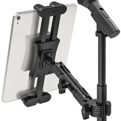 Produktbild von Tablet Mikrofon Halterung Verstellbar 360° Drehbar für 4,7-13,5 Zoll Geräte