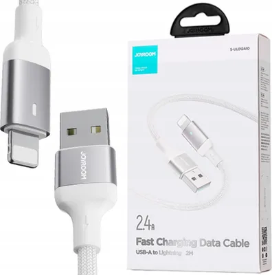 Image de Cable Do Usb-A / Lightning / 2.4A / 2M Joyroom S-Ul012A10 (Biały)
