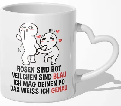 Produktbild von 22Feels Jahrestag Geschenk Hochzeitstag Ehemann Ehefrau Freund Ehemann Valentinstag Sie Ihn Geburtstag Weihnachten Kaffeetasse Paar Liebe Beziehung Ehe (Herzhenkel Weiss)