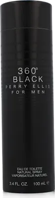 Produktbild von Perry Ellis 360 Black 100ml, Männer, 100 ml, Cardamom seeds, Muskatnuss, Nutmeg, Bernstein, Tabak