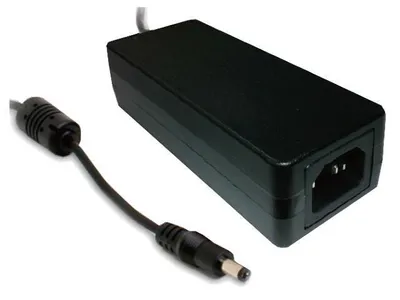 Produktbild von MeanWell Schaltnetzteil 5V DC 5,0A mit Hohlstecker 5,5x2,1mm