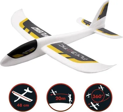 Immagine prodotto di Aereo a vela, SILVERLIT Glider Flow, apertura alare 50 cm, looping, per bambini dai 5 anni in su