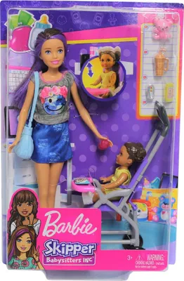 Produktbild von Barbie "Skipper Babysitters Inc." Puppen und Kinderwagen Spielset
