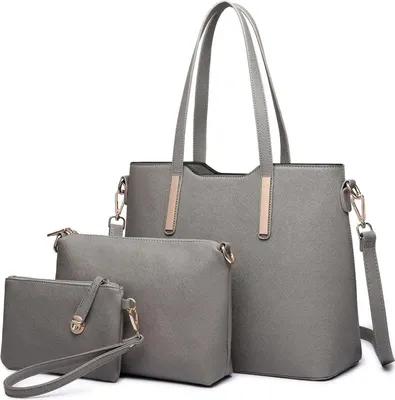 Obrázok produktu pre Miss Lulu kabelka dámska taška cez rameno tote bag set 3 kusy