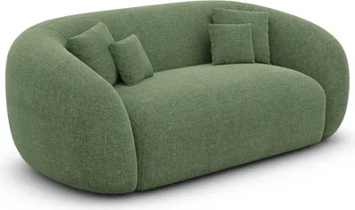 Produktbild von Strukturstoff 2-Sitzer Couch Gaia Grün