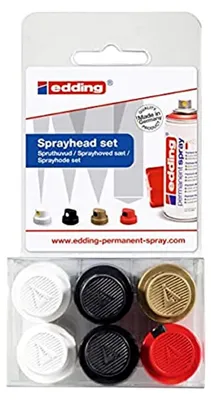 Produktbild von Edding 5200N, Adapter für Farbsprühdosen, Mehrfarbig, Deutschland, 18 g, Sichtverpackung