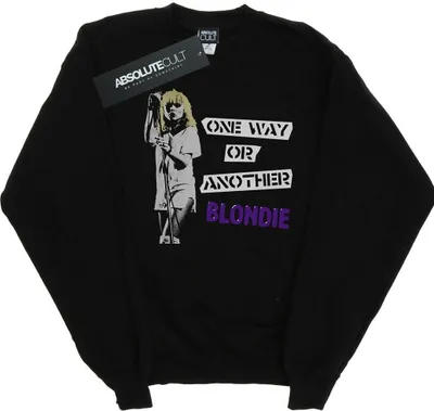 Produktbild von Blondie - "One Way Or Another" Sweatshirt für Herren BI22864 (L) (Schwarz)