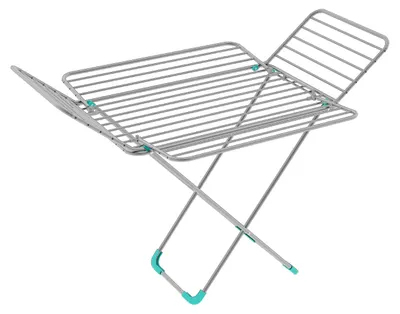 Obrázok produktu pre Colombo New Scal Flower, Rozkladací sušiak na bielizeň, Hliník, Hliník, Tyrkysová, 30 m, 1630 mm, 1000 mm