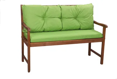 Produktbild von Bankkissen  120  x 50 x 40 Limette | Bankkissen outdoor | Hollywoodschaukel kissen | Sitzkissen und Rückenkissen | Sitzkissen bank | Setgarden