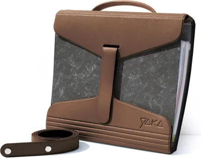 Obrázek produktu pro Yaka Binder Carrier Hnědá aktovka