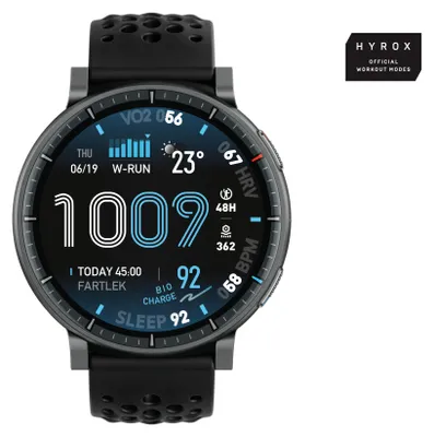 Immagine prodotto di Amazfit W2556GL1N smartwatch e orologio sportivo 3,81 cm (1.5") AMOLED Digitale 480 x 480 Pixel Touch screen Nero